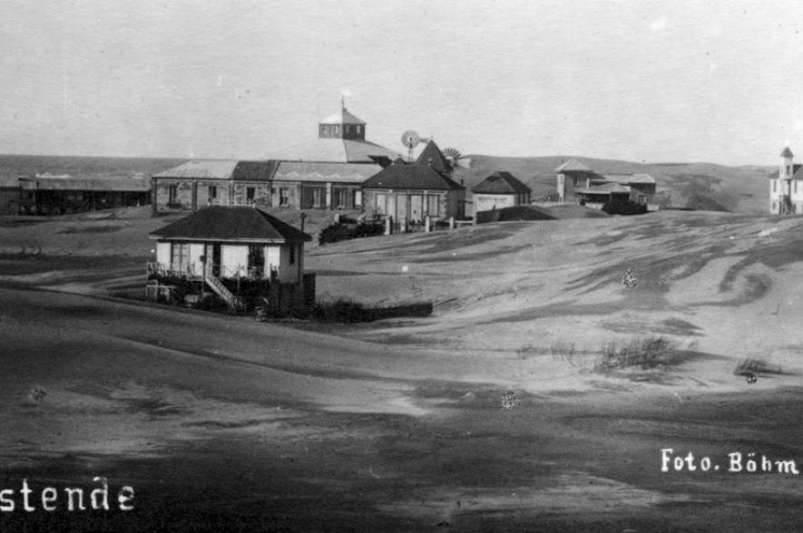 Ostende onder het zand