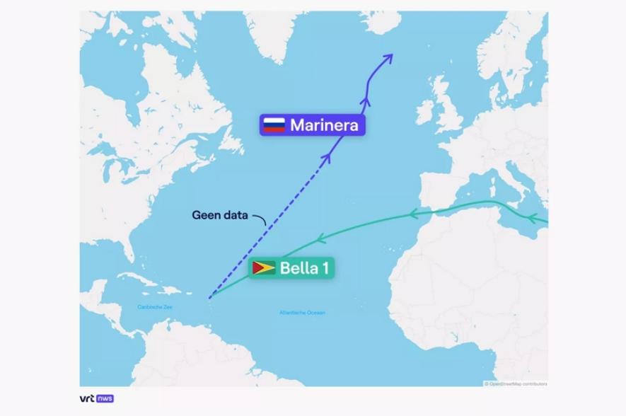 Bella I verandert naar Marinera, onder Russische vlag
